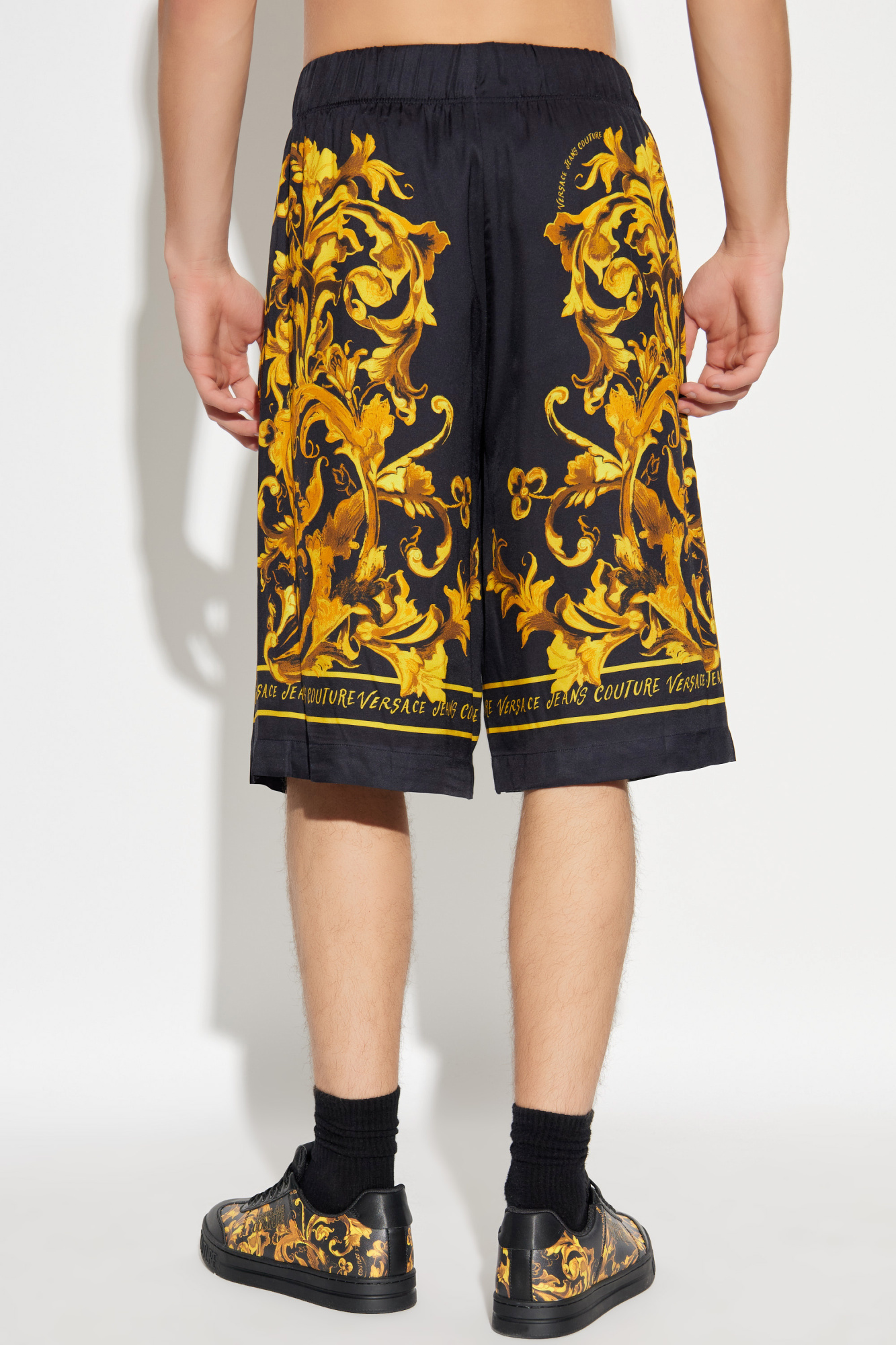 Versace Jeans Couture Shorts with 'barocco' print | Men's | Vitkac